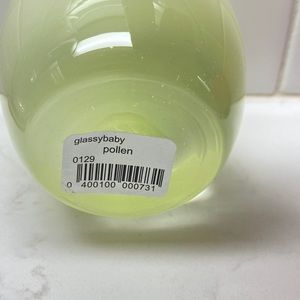 Glassybaby Pollen light green hand blown glass, votive candle holder